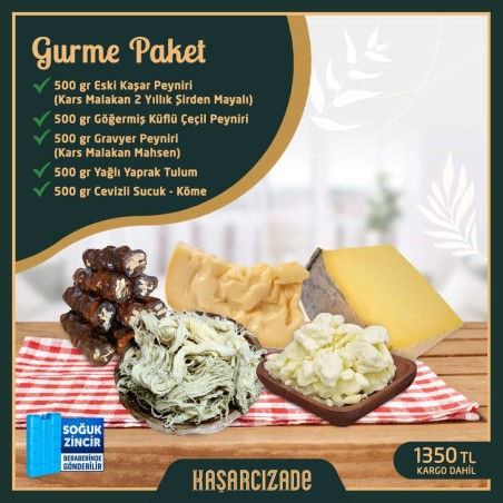 Gurme Paket - Kars'ın Eşsiz Lezzetleri | Kaşarcızade